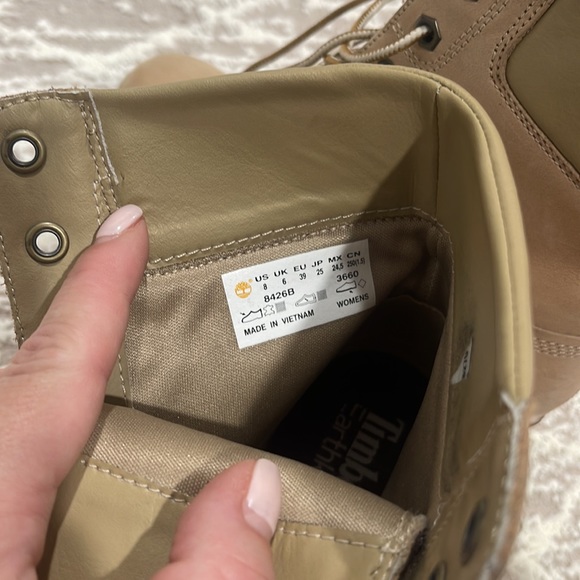 TIMBERLAND JLO BOOTS ANKLE BOOTIES 8 - Picture 8 of 9